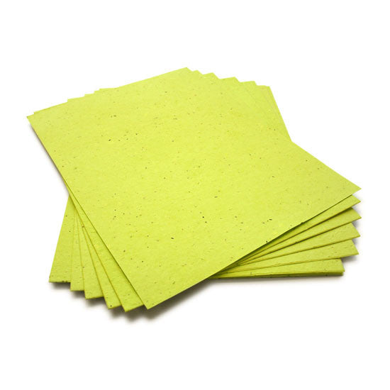 Chartreuse Seed Paper